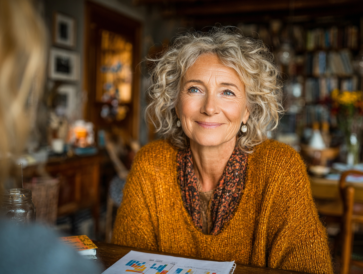 Grup de seniori practicând yoga în natură